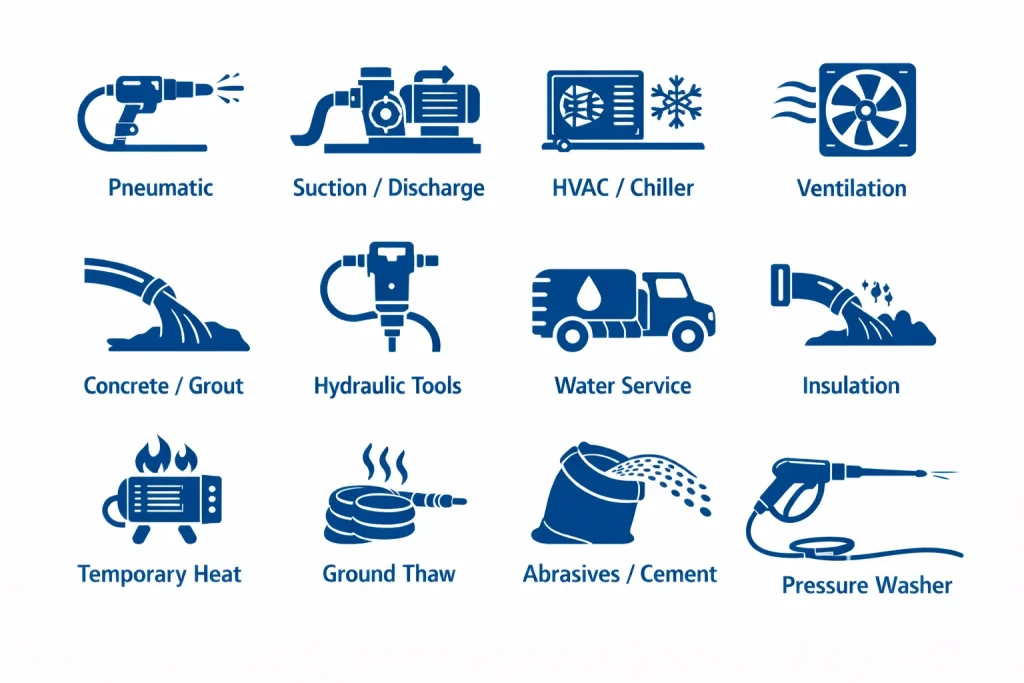 Construction industry icons